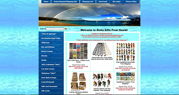 Aloha Gifts From Hawaii