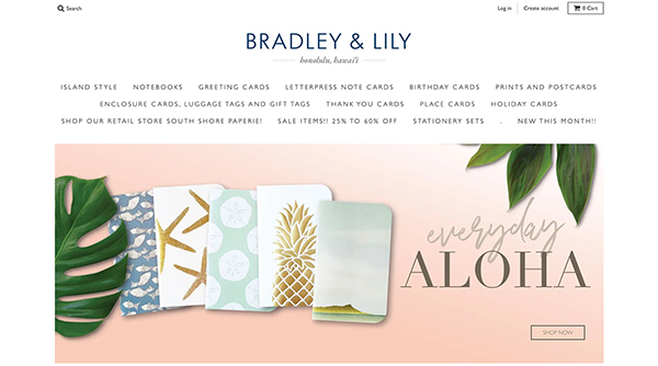 Bradley & Lily Fine Stationery