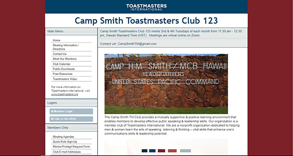 Camp Smith Toastmasters