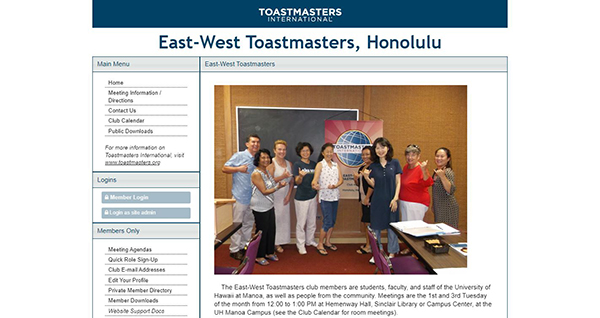 East-West Toastmasters
