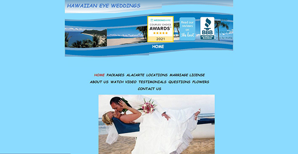 Hawaiian Eye Weddings