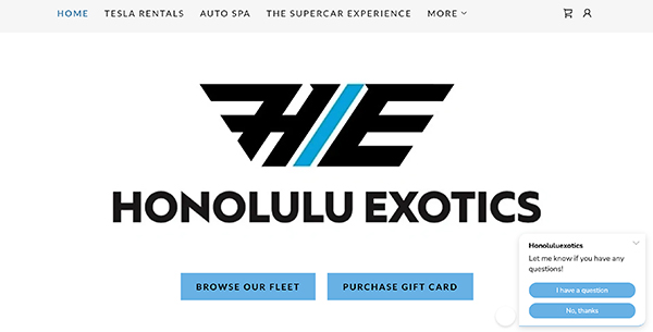 Honolulu Exotics Luxury Car Rental