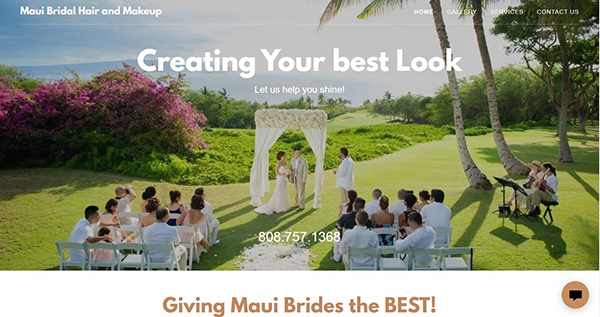 Maui Bridal Hair and Makeup