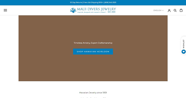 Maui Divers Jewelry