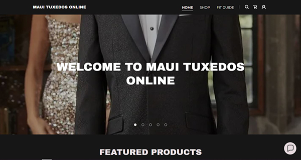 Maui Tuxedos Online