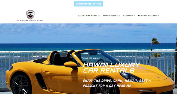 PCB Luxury Rentals Hawaii