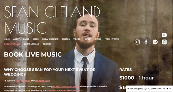 Sean Cleland Music